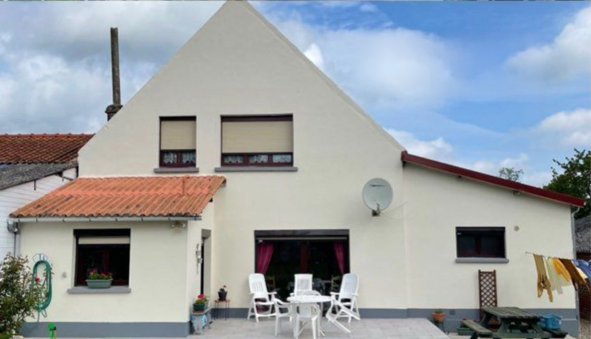 Façade après peinture