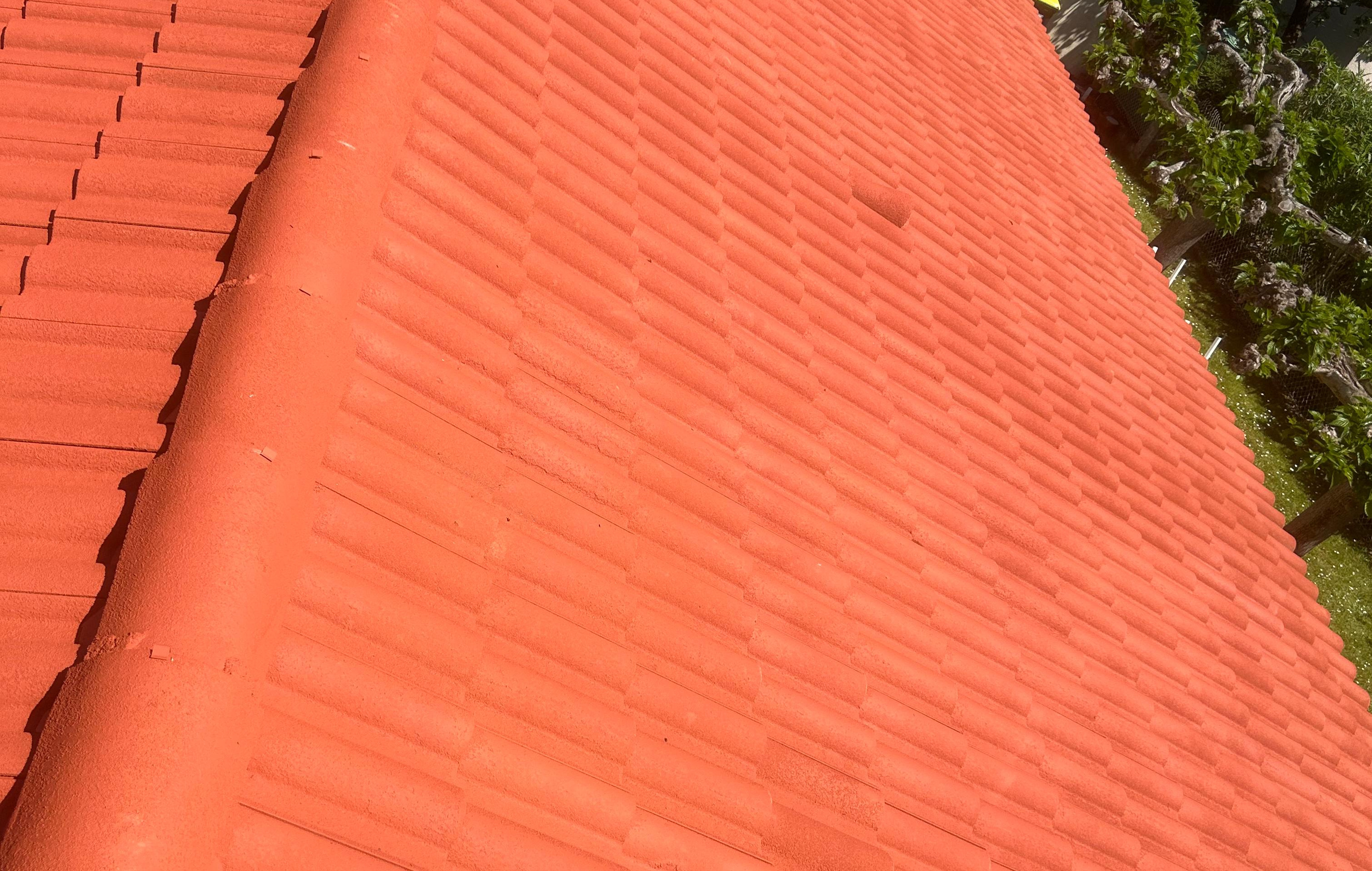 Toiture après travaux